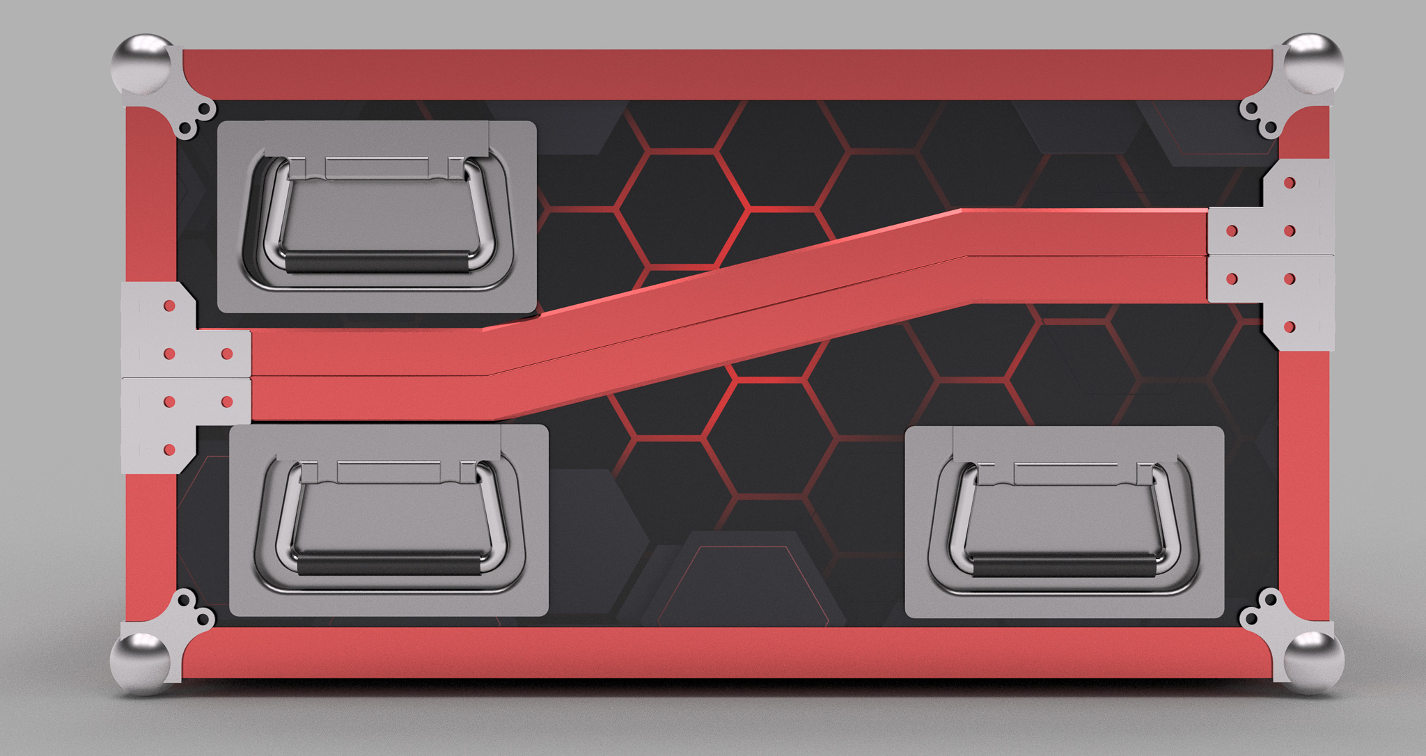 XStreamCase G2 CAD render - right profile