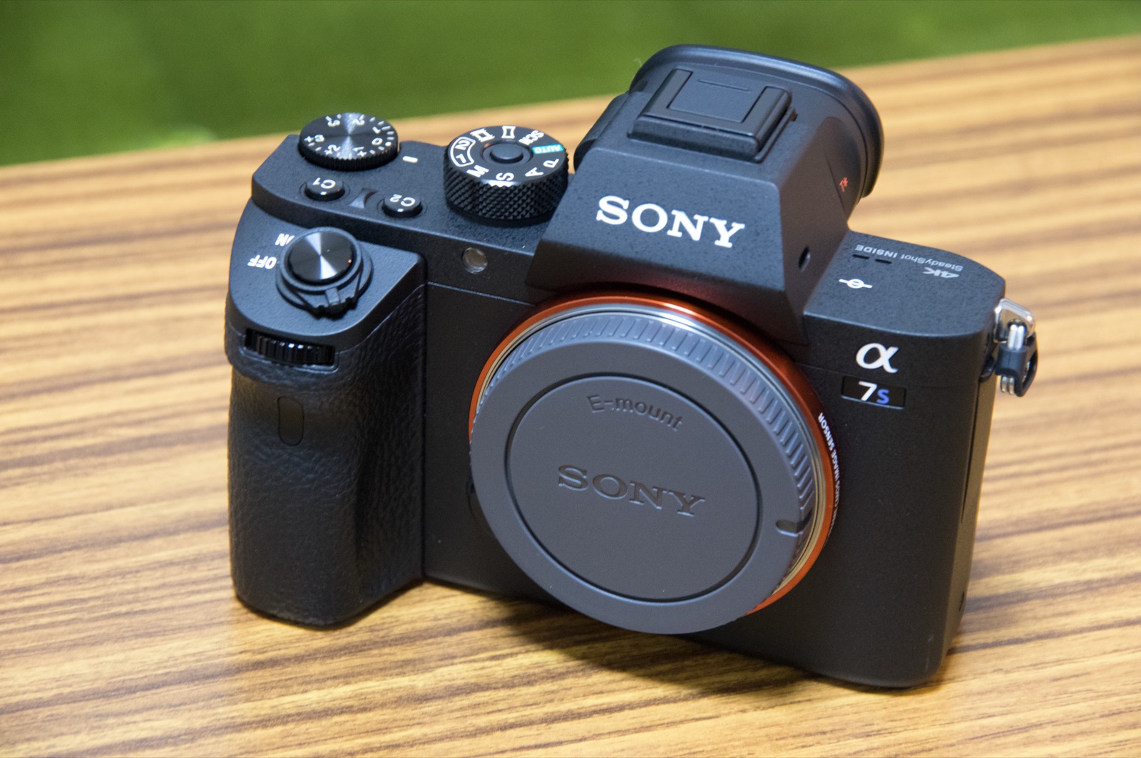 Sony α7S II mirrorless camera with FE lens
